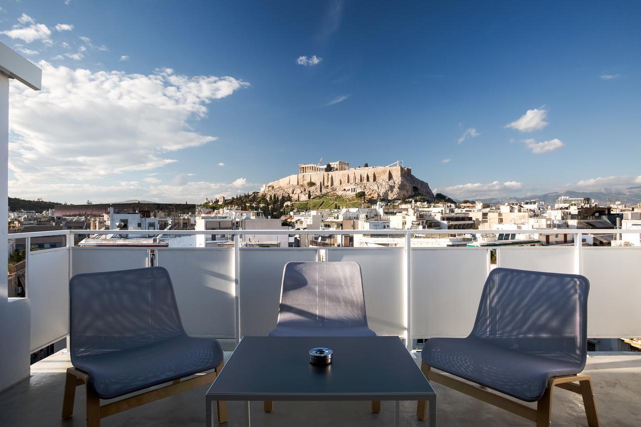 Bright Apartment With Stunning Acropolis Views! Sg5 Atenas Exterior foto